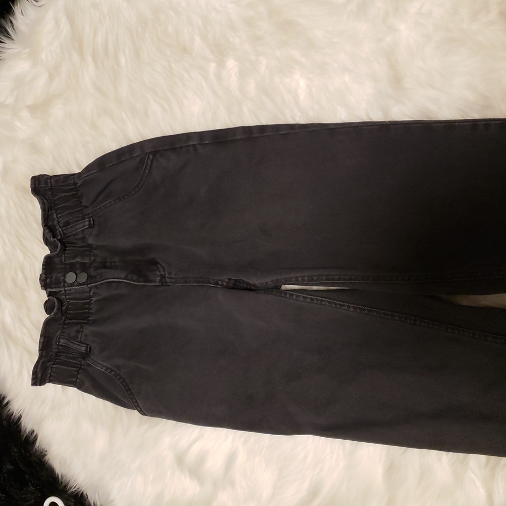 🧿OAK + FORT High Rise Black Jeans